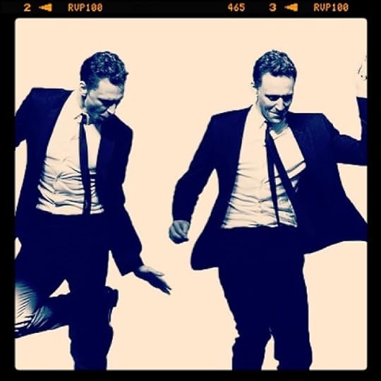 I'm grateful for YouTube videos of Tom Hiddleston dancing. And I'm grateful for my feminist soul sister @feminomaly, who always brings a smile to my face. #365grateful #lokiforever
