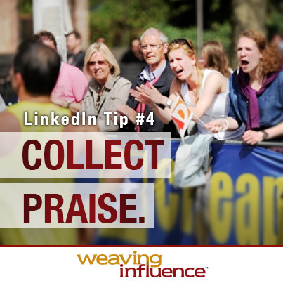 Training for LinkedIn Success: Collect Praise post image