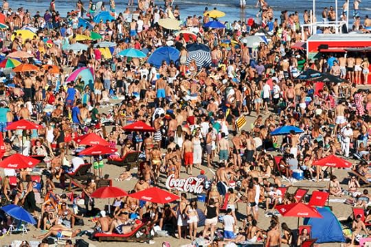 ARGENTINA. Mar Del Plata. Grandé Beach. 2014.
