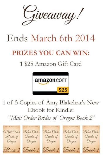 Amy Blakelear - Mail Order Brides of Oregon Book 2.jpg