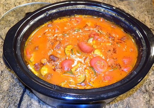 Sausage and Zucchini Soup from Kathy Perry