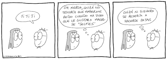 Tira cómica sobre el incomprensible glamour de los 