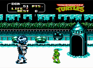 TMNT_II_Snow_Level