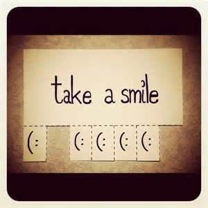 take a smile