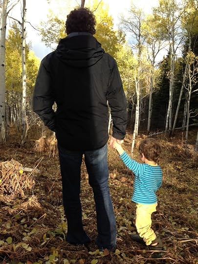 Dale with Finn in White Woods