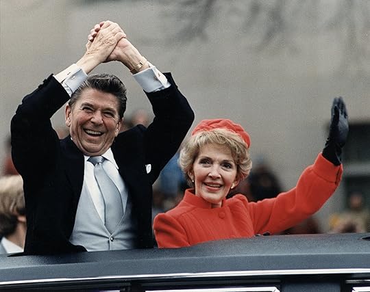 Reagans waving 1981