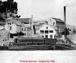 INMATES ARRIVE AT ALCATRAZ ...