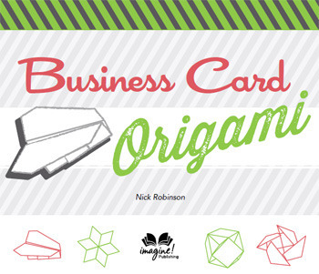 business card origami