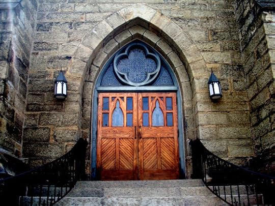 church door