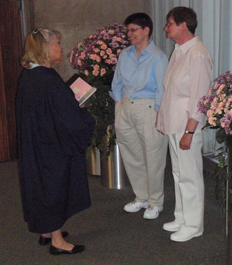 Not quite married, but getting there...