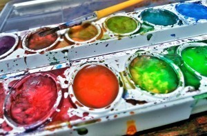 watercolors