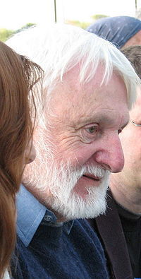 This is a photograph of author and philosopher...