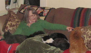 Mollie and her muses.