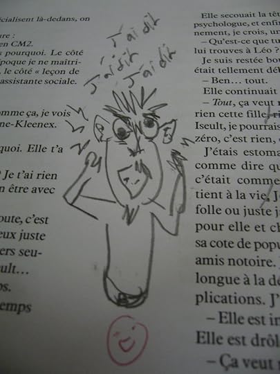 Editor getting annoyed at the amount of 'I said' in a dialogue ('J'ai dit! J'ai dit! J'ai dit!')