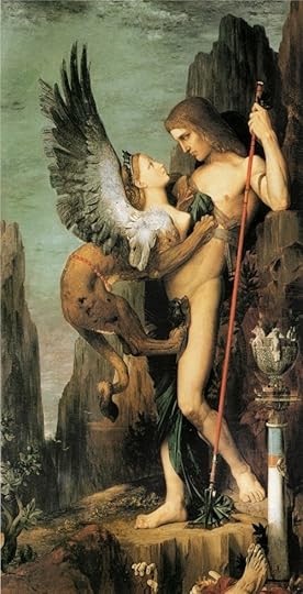 Gustave Moreau, Oedipus and the Sphinx, 1864.