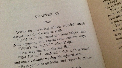 Ralph of the Railroad, by Allen Chapman