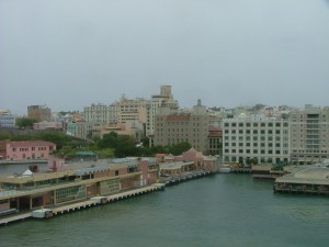 San Juan port at Puerto Rico