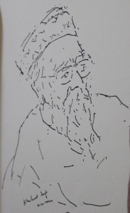 sketch-khushwant