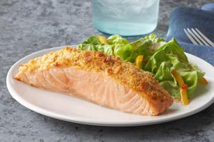 Parmesan Baked Salmon recipe