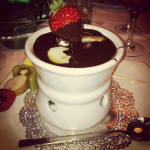 Chocolate fondue