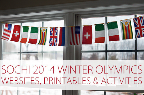 Sochi 2014 Winter Olympics Websites, Printables & Activities