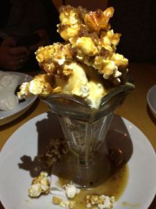 Cracker Jack sundae - Kitchenette