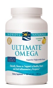 Nordic Naturals Ultimate Omega fish oil.
