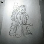 David Tennant Doctor Pencil