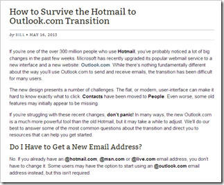 HotmailToOutlookDotCom