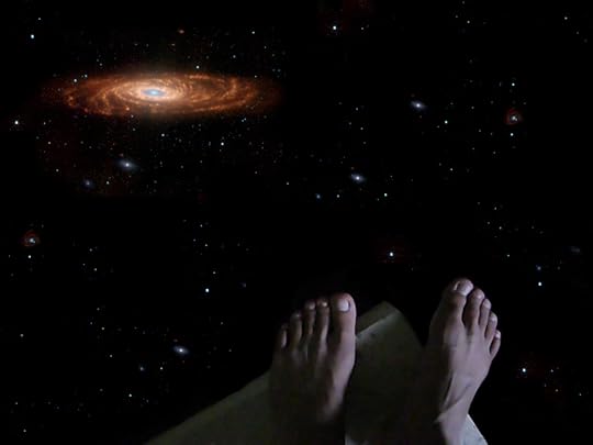 Into space