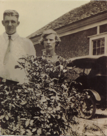 1925—Ann Hite's grandmother and grandfather at ages 15 and 16