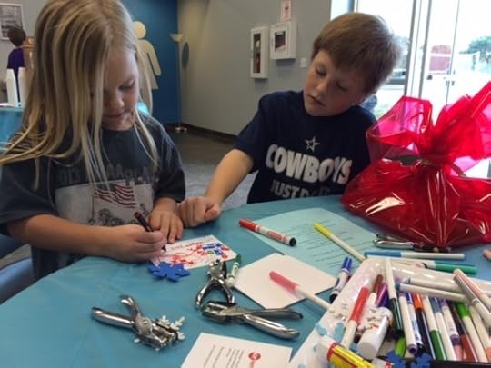 Preparing Cookie Care Packages