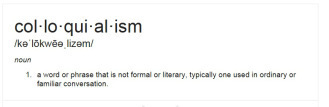 colloquialism