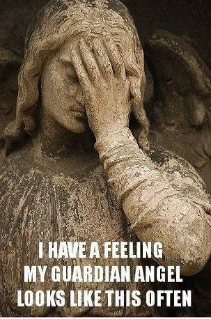 Actual image of Kristen's Guardian Angel