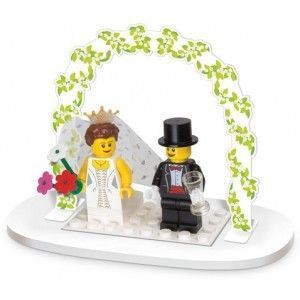 boda de tus sueños pastel de novios lego