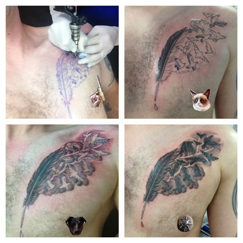 tattoo nipples covered A new authorly tattoo