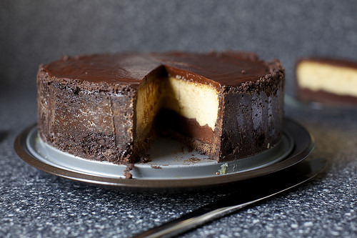 chocolate peanut butter cheesecake