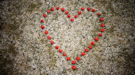 Romantic Heart from Love Seeds