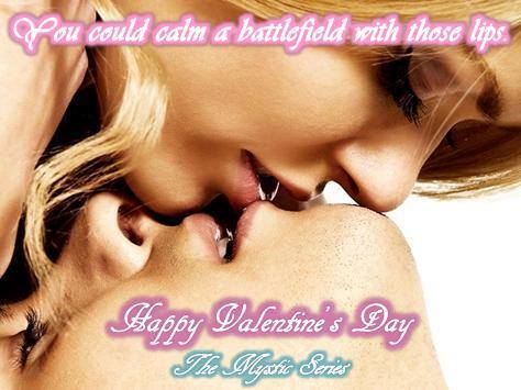 lips could calm a battlefield v-day ecard