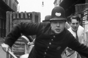 John Houseman, many years before becoming a Harvard law professor, was once a Keystone Cop