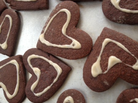 chocolate hearts