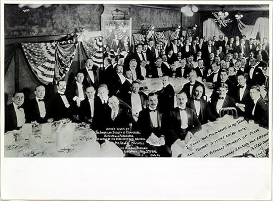 1914 ASCAP Dinner. Image courtesy of the Library of Congress.