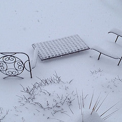 Buried lawn furniture #blacksburg #swavx #snowpocalypse14