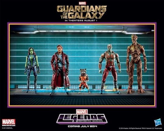 Guardians of Galaxy Marvel Legends Action Figures