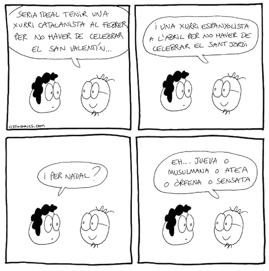 Còmic sobre els dies dels enamorats.