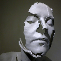 Memorial Bust of a Woman (detail, 2013) by Sophie Kahn