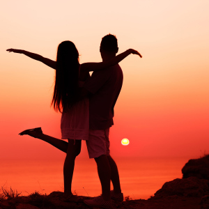 Watching Sunset Together