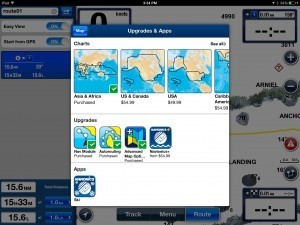 Navionics app