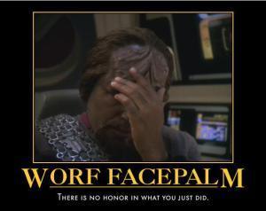 worf facepalm