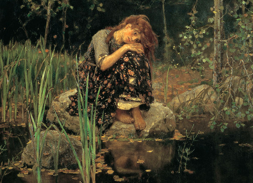 Alyonushka by Viktor Vasnetsov